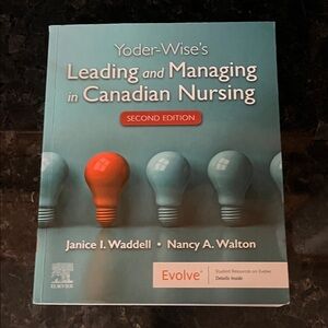 Leading and Managing in Canadian Nursing Book